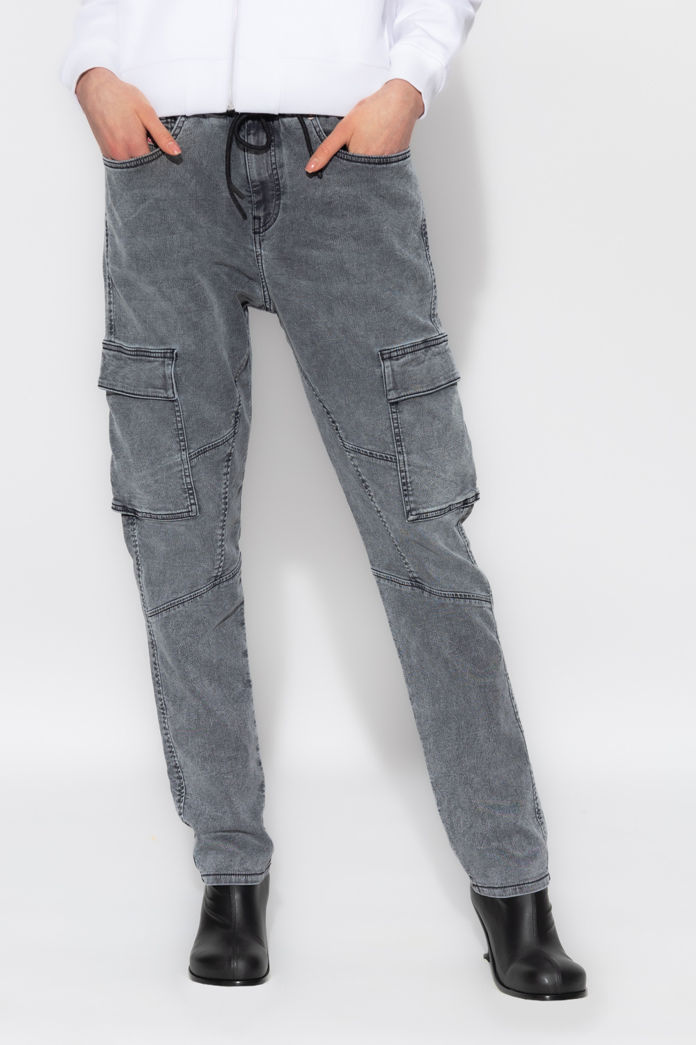 日本販売正規品 DIESEL D-Ursy Track Denim 068dw レディース